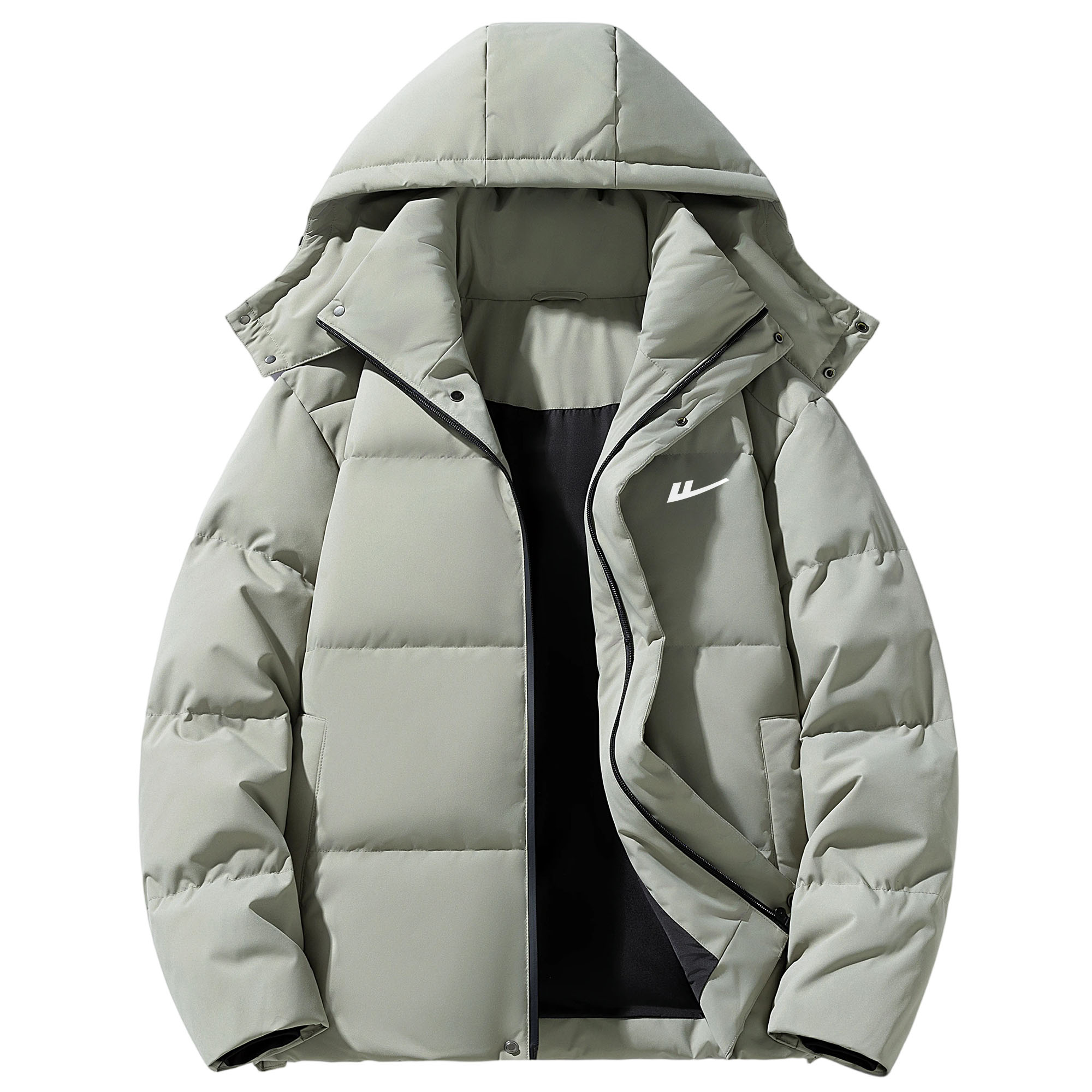 

Пуховик и пальто Women's WARRIOR, серый зеленый