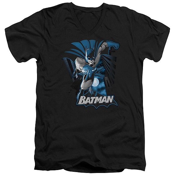 

Футболка с V-образным вырезом Justice League of America Batman blue & gray Licensed Character