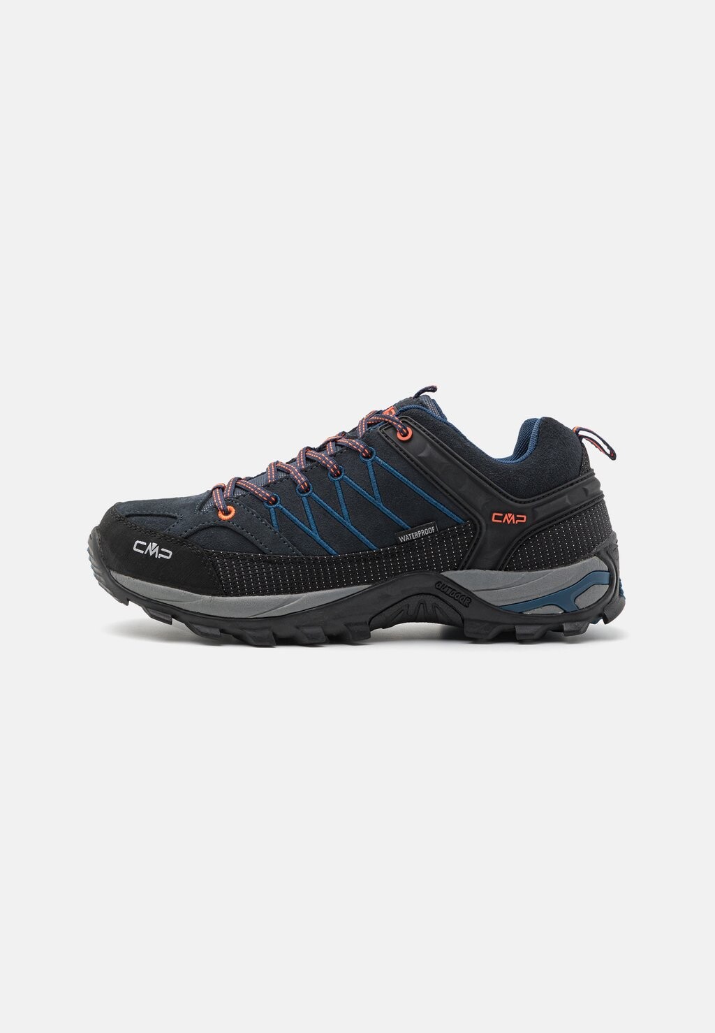 

Походная обувь Rigel Low Trekking Shoes Wp CMP, цвет blue/orange