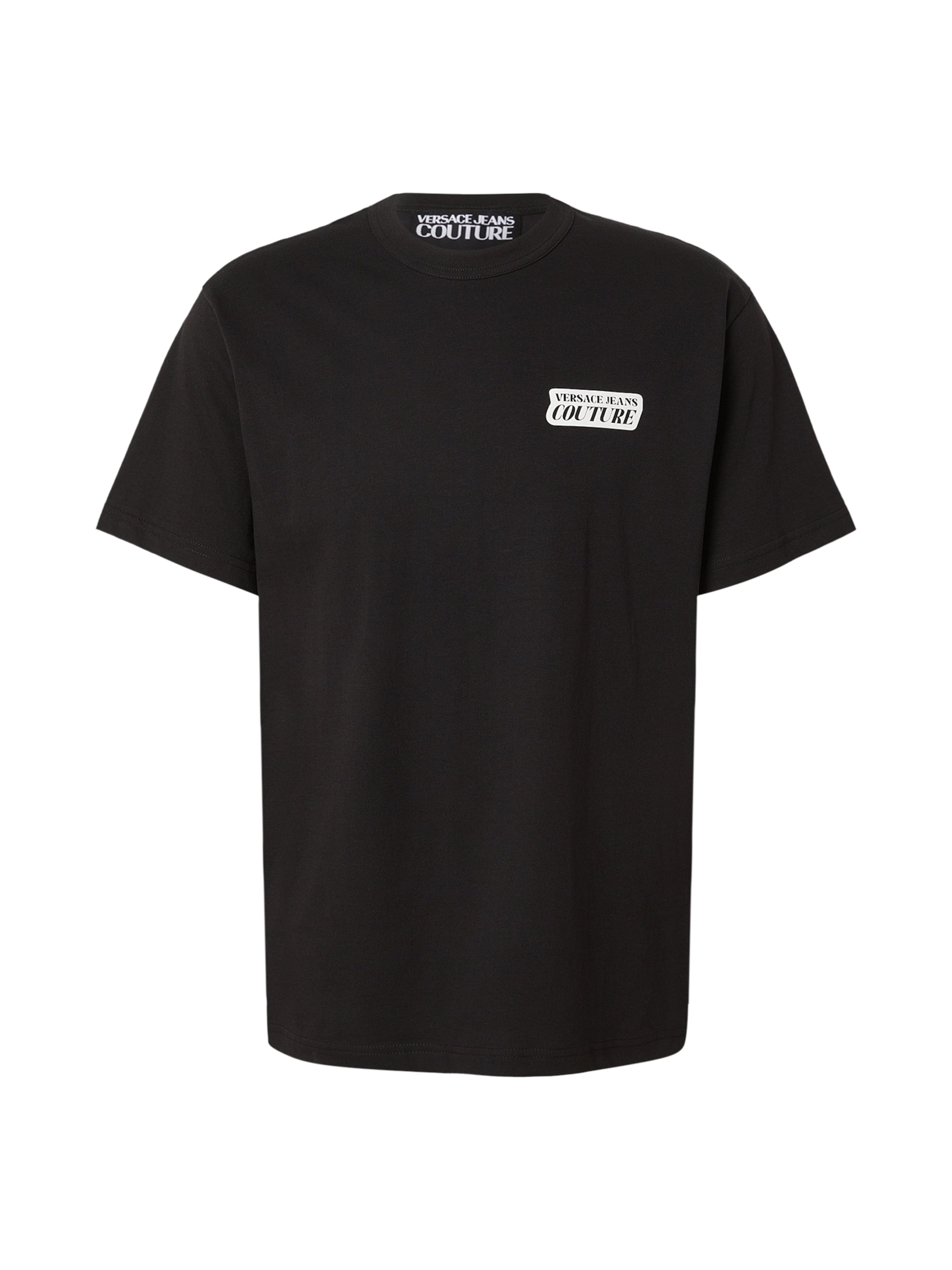 

Versace Jeans Couture Футболка '80GAHT18' в черном цвете