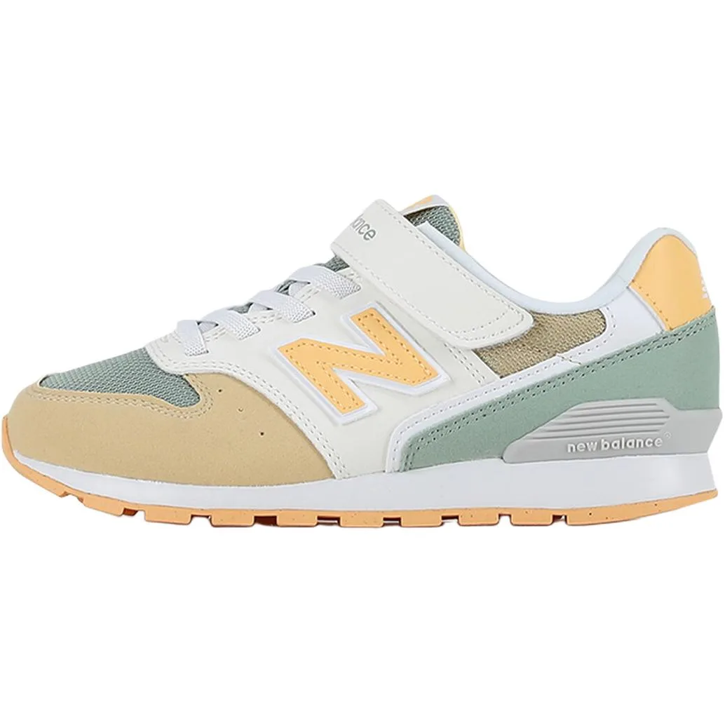 New Balance NB 996 Slip Resistant And Breathable Low top Детские кроссовки White Green Yellow