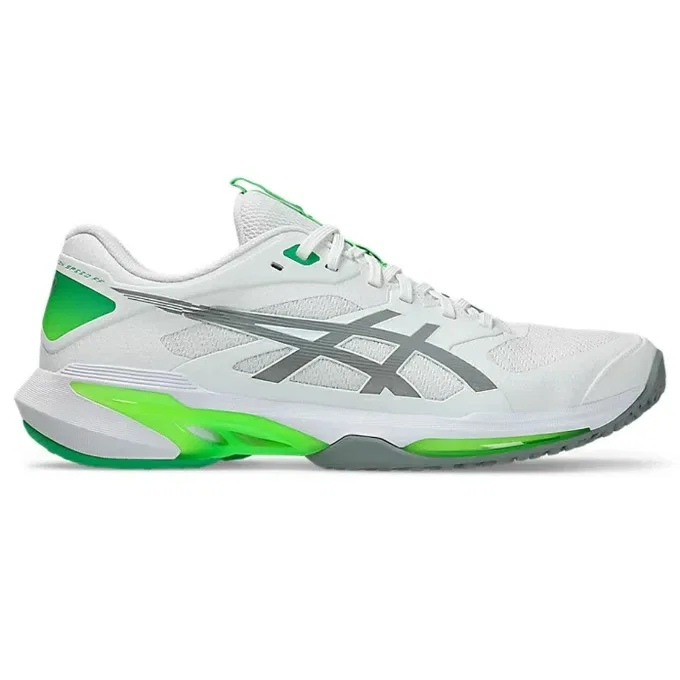 Мужские теннисные кроссовки для грунта «Solution Speed FF 4 OC» от ASICS, Wh/Gravel