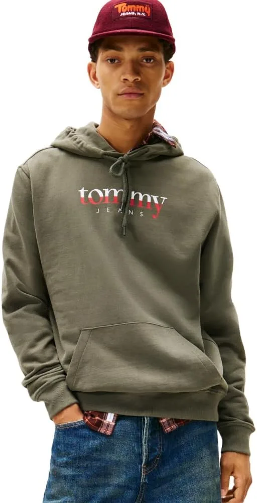 

Толстовка Tommy Jeans с капюшоном и принтом логотипа