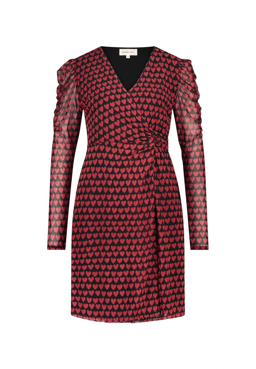 

Мини платье Fabienne Chapot Dress, цвет red/black