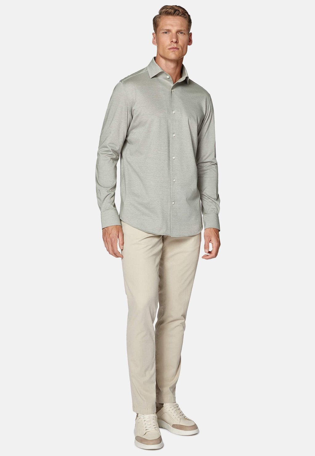 

Рубашка REGULAR FIT JAPANESE Boggi Milano, светло-зеленый