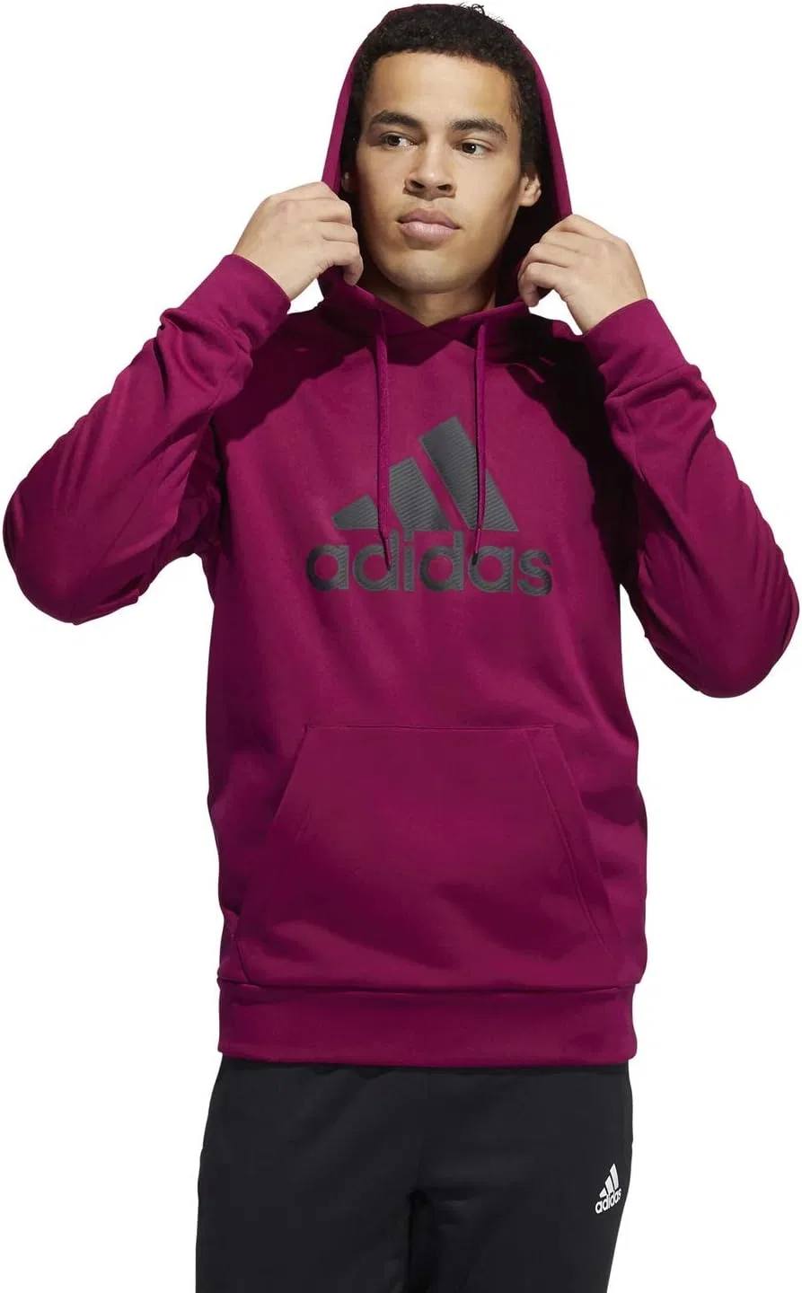 Худи Active, adidas, мужское, Gm8650powerberry/Blk — фото 2