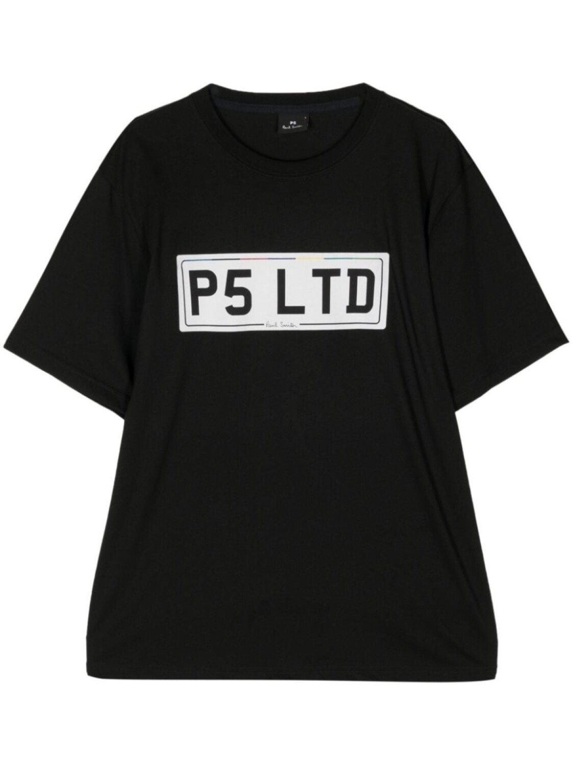 

PS Paul Smith футболка Number Plate Print, черный