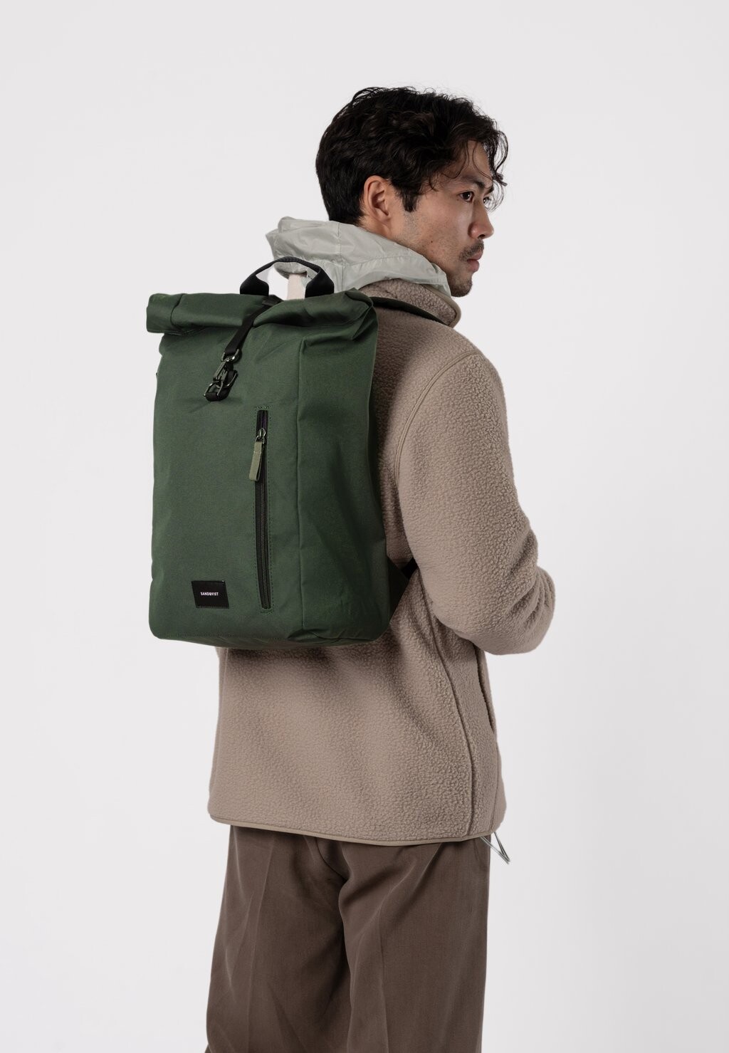 

Рюкзак DANTE VEGAN UNISEX Sandqvist, оливковый