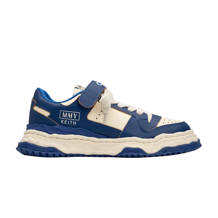 

Кроссовки Maison Mihara Yasuhiro Keith OG Sole Leather Low Blue White, синий