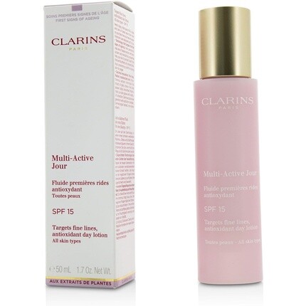 

Мультиактивная антиоксидантная дневная жидкость Spf15, 50 мл, Clarins