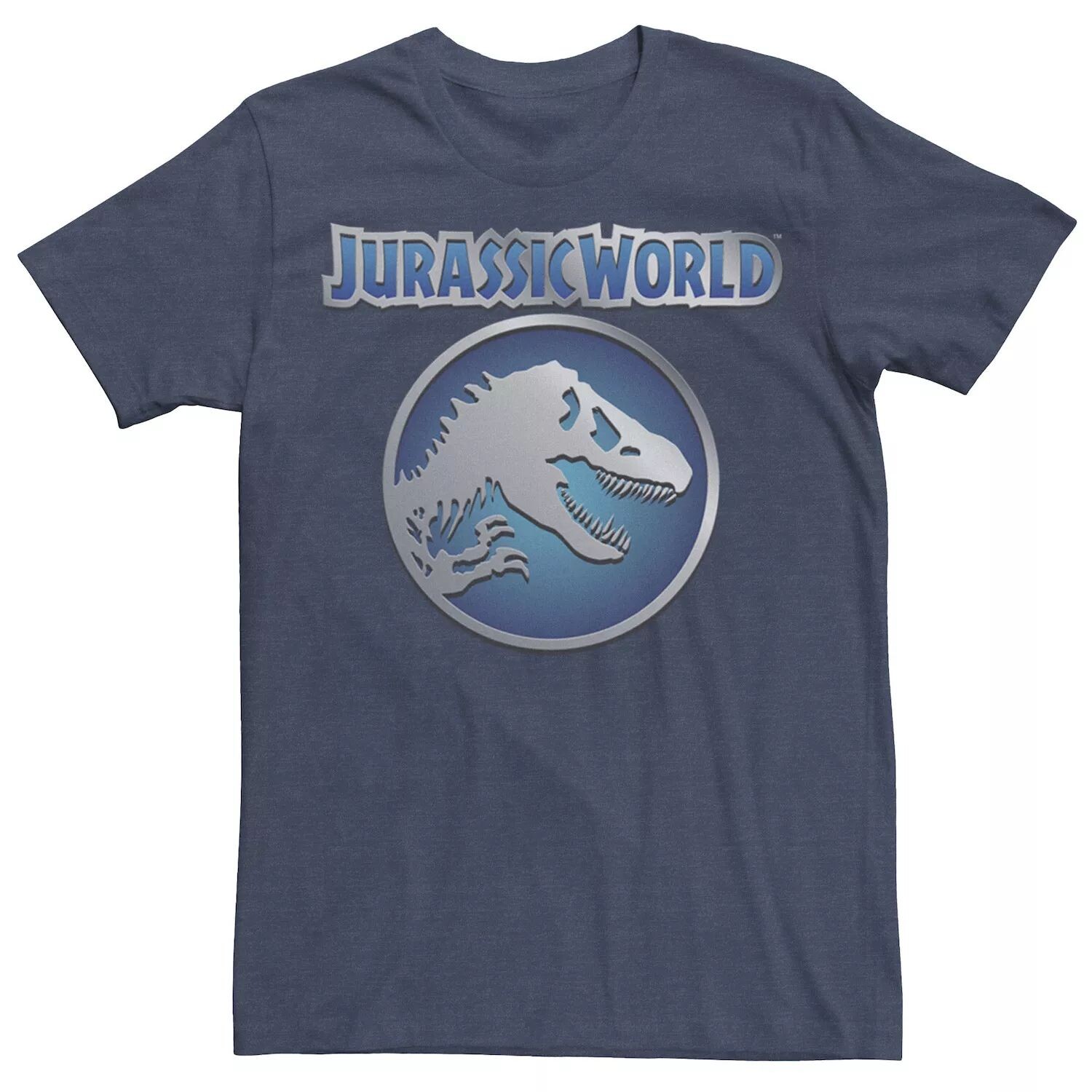 

Мужская футболка Jurassic World Metal T-Rex Icon Title Licensed Character