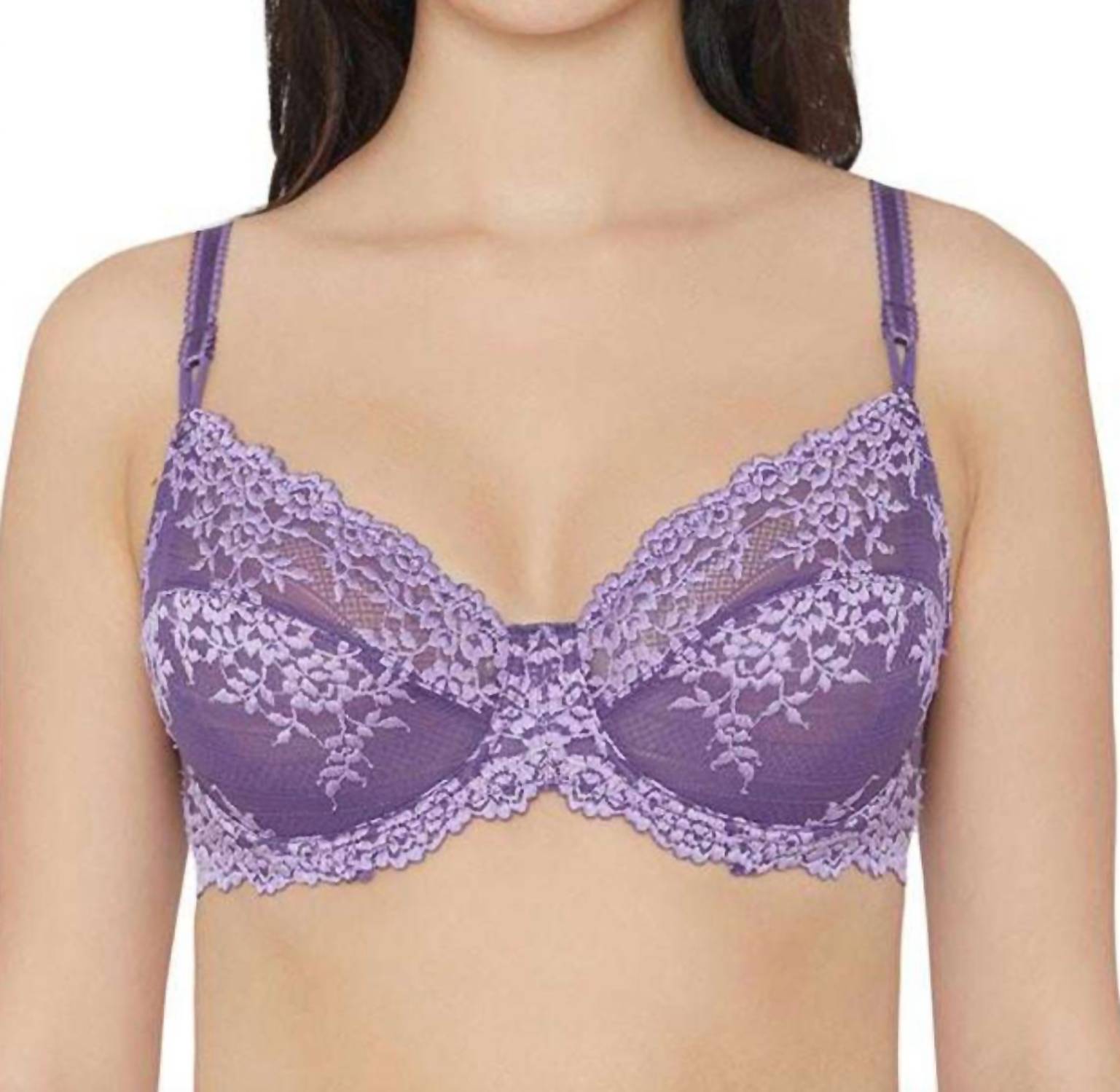 

Бюстгальтер Embrace Lace с косточками в фиолетовом цвете Wacoal