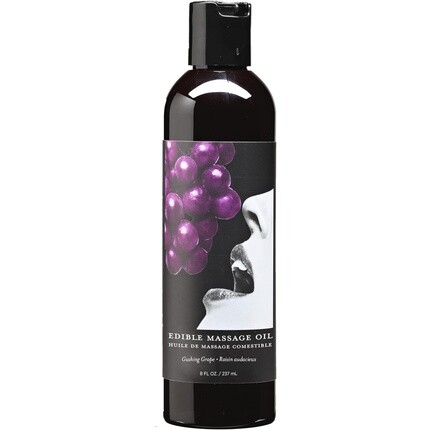 

Съедобное массажное масло Earthly Body Grape с виноградом, 8 унций, 237 мл
