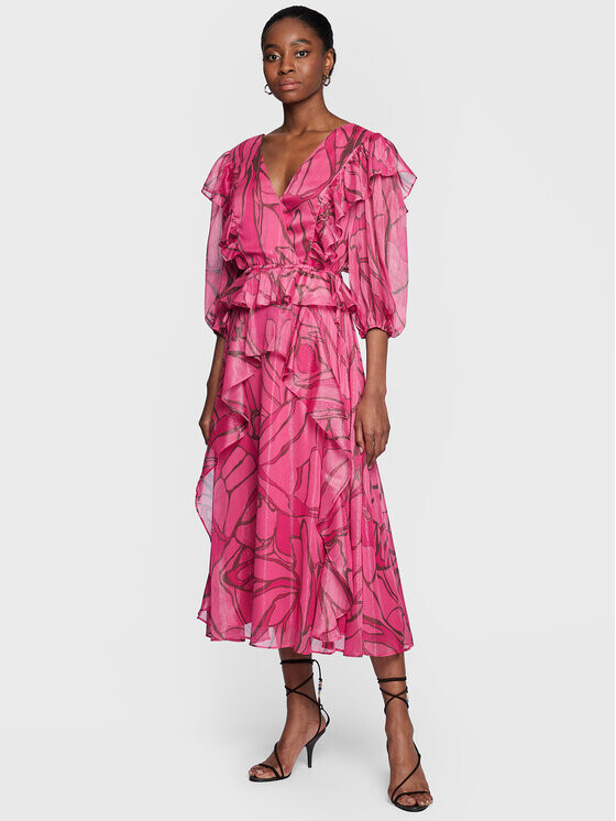 

Коктейльное платье стандартного кроя Ted Baker, розовый