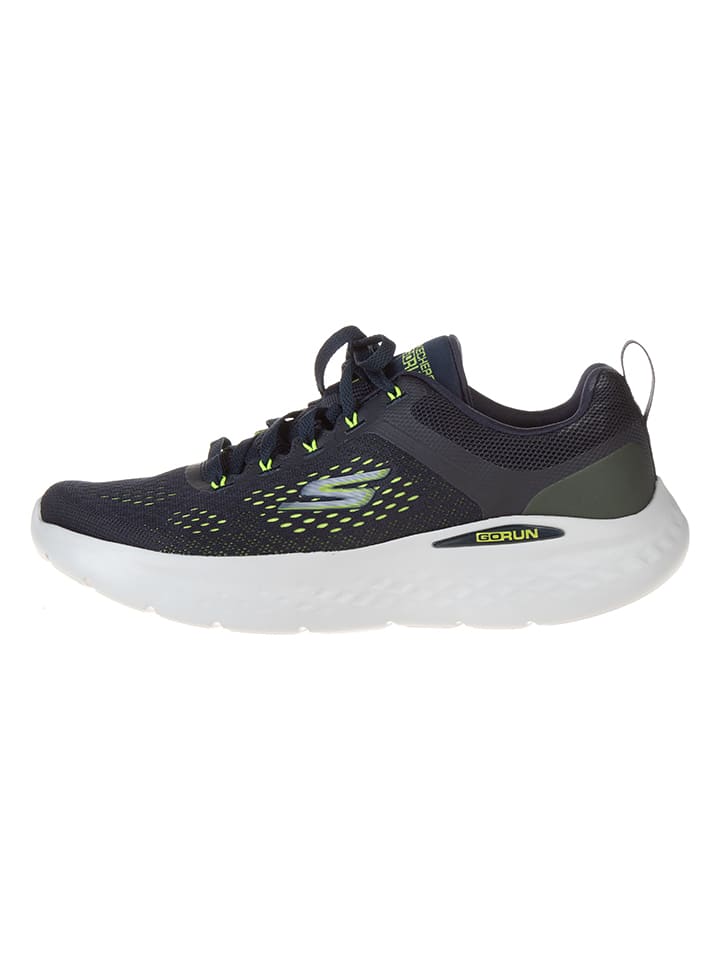 

Кроссовки на шнуровке Skechers, темно-синий