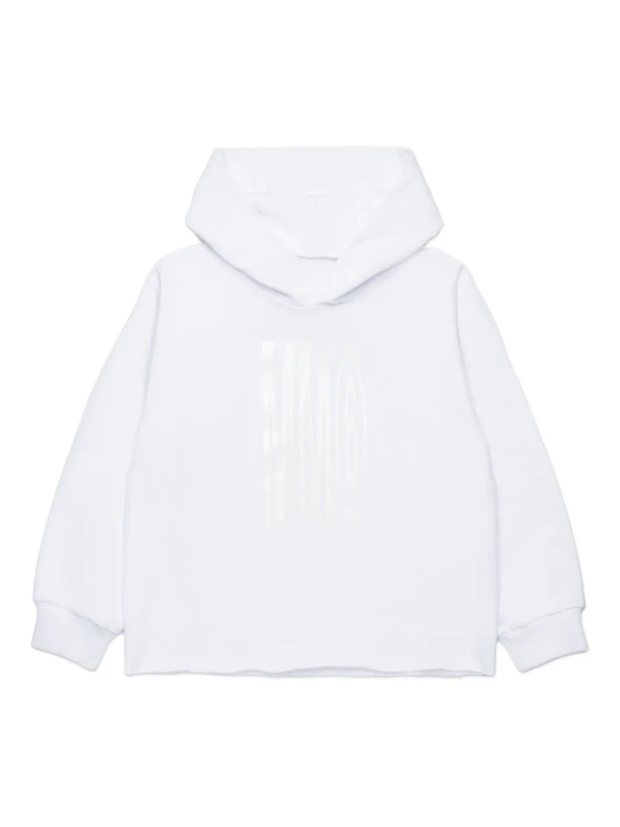 

Худи с логотипом MM6 Maison Margiela Kids, белый