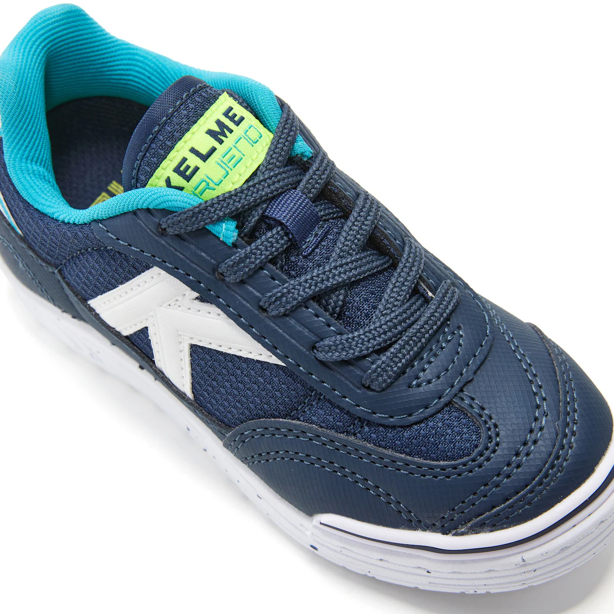 Детские футбольные бутсы Kelme Trueno Lace, белый — фото 4