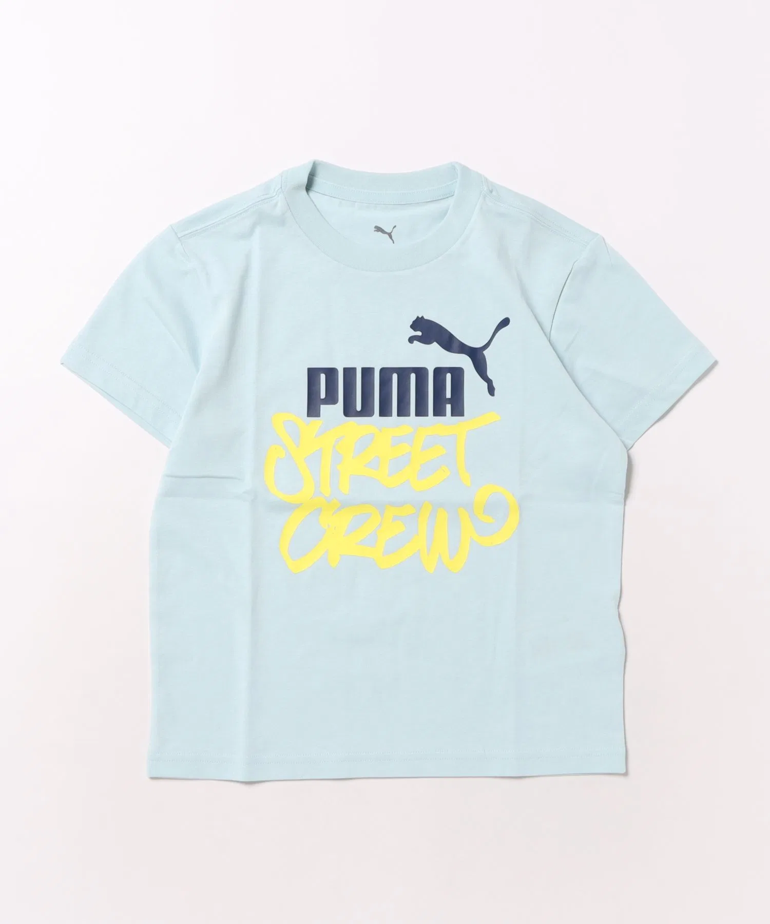 Детская футболка PUMA MID90S с графикой, голубая