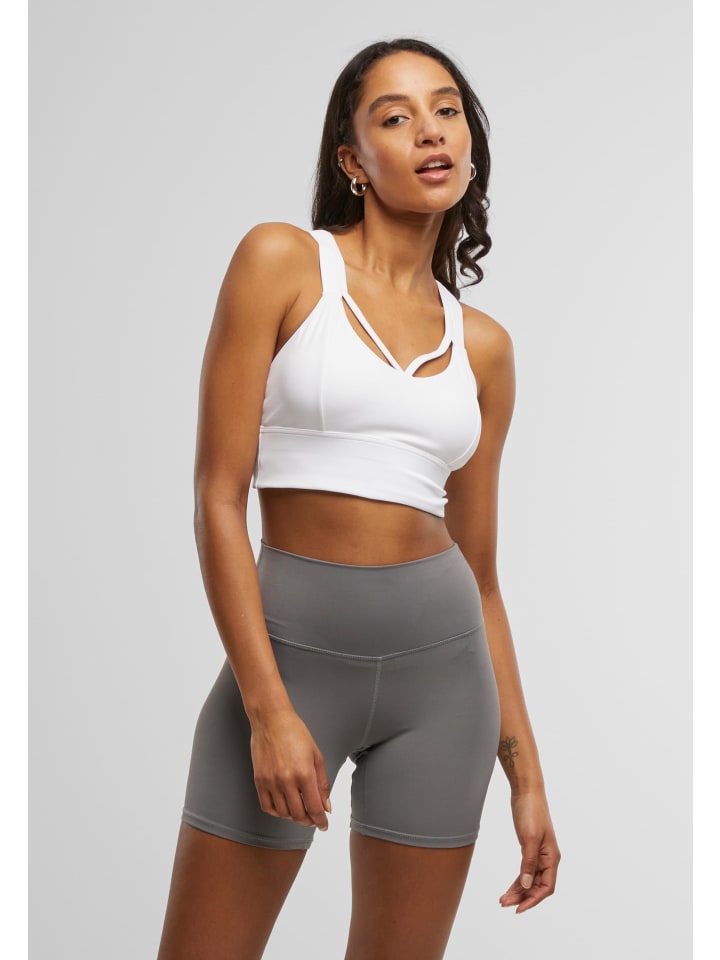

Спортивный бюстгальтер Urban Classics, белый
