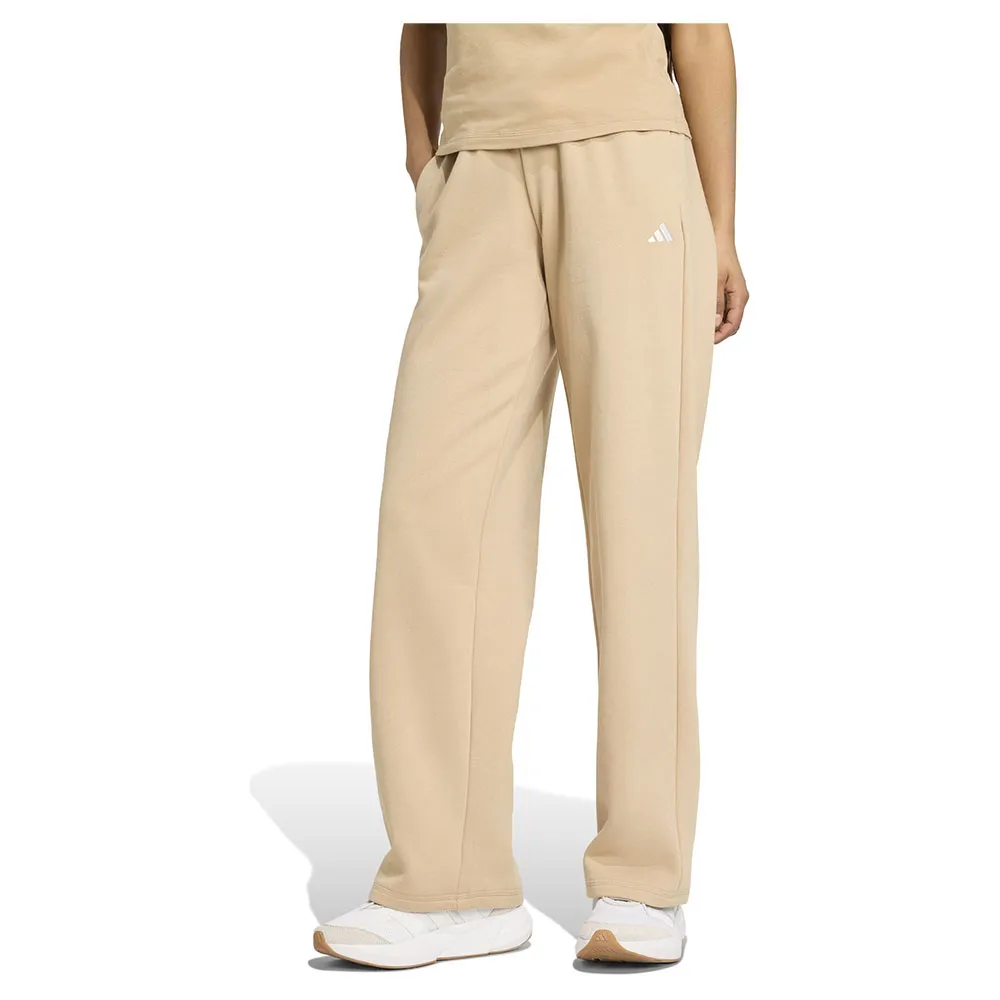 

Джоггеры adidas Essentials Small Logo Feel Cozy Open-Hem, бежевый
