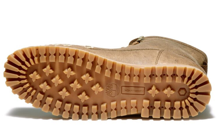 Мужские ботинки Timberland с ребристой подошвой, коричневый — фото 3