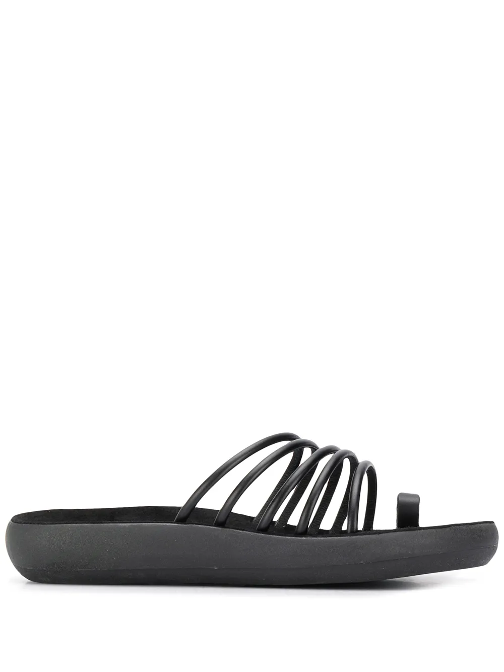 Сандалии Hypatia с ремешками Ancient Greek Sandals, черный