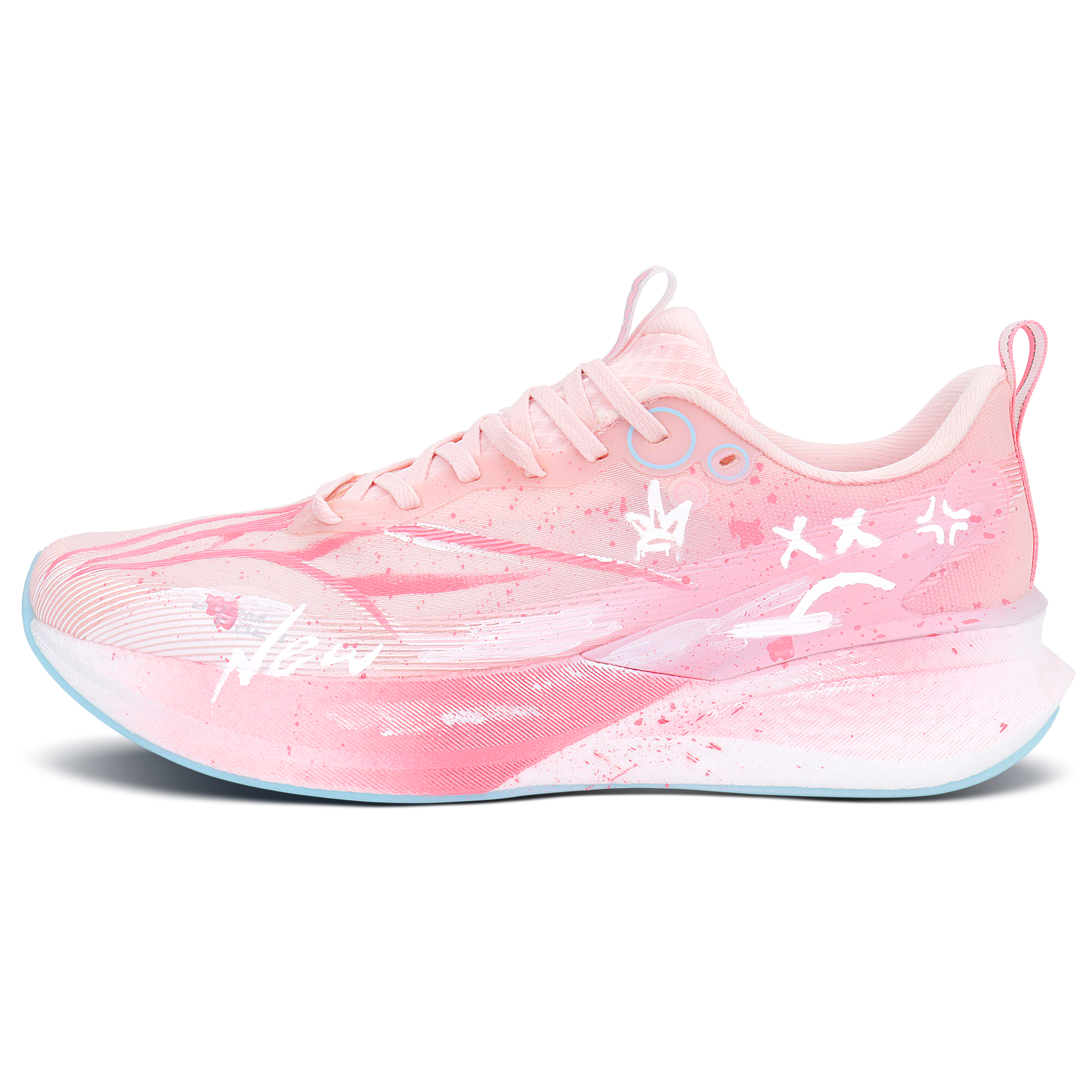 

LINING Red Hare 8PRO устойчивые к истиранию кроссовки с амортизацией Low top Casual Unisex Pink