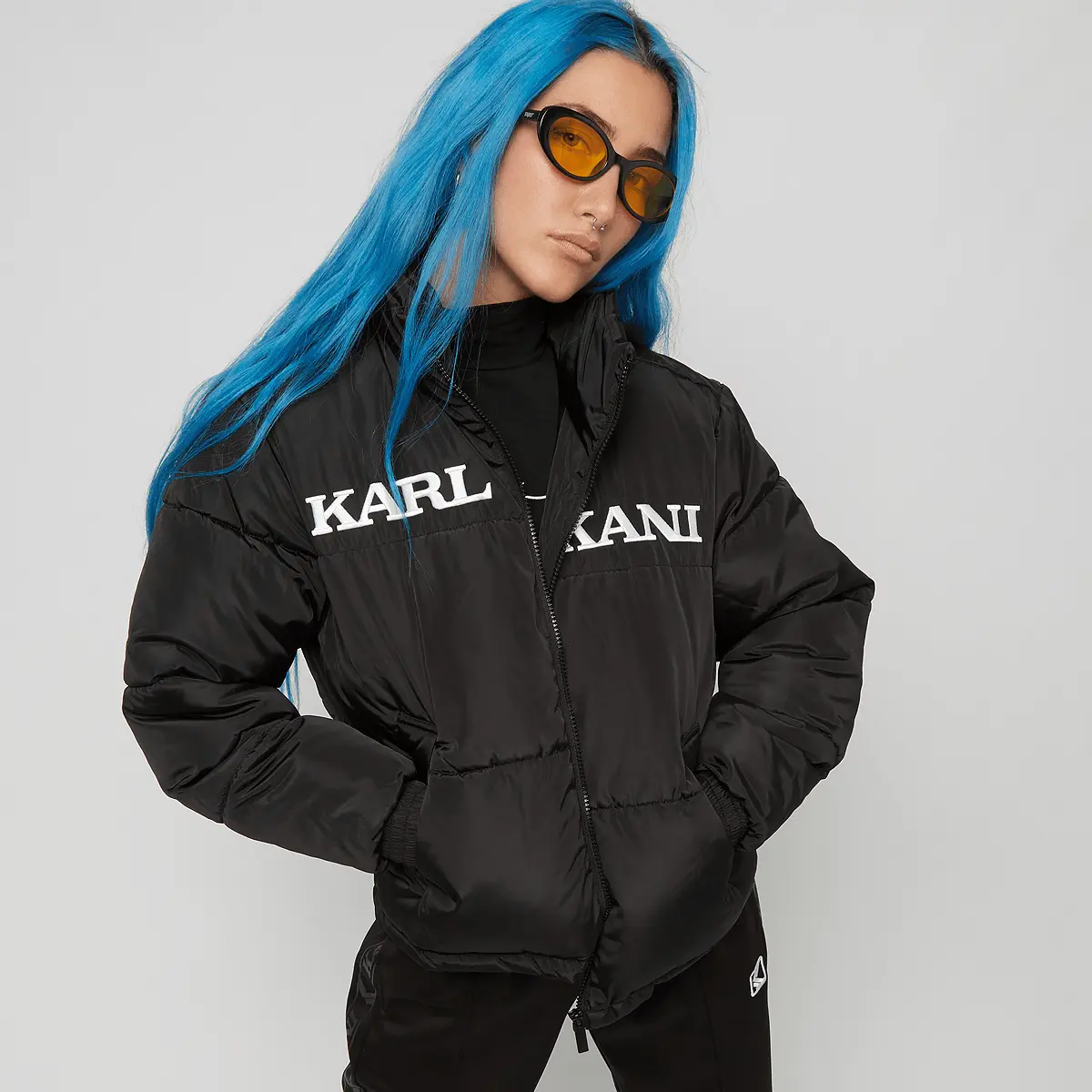 

Куртка Karl Kani Retro Essential Puffer Jacket, черный