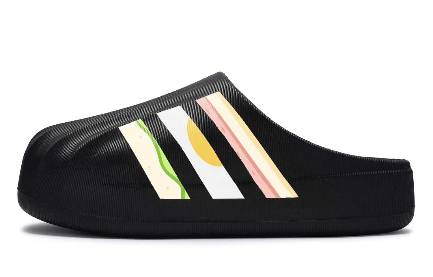 AdiFOM Superstar Безшнуровые Тапочки Unisex Черный Белый Adidas Originals, Черный Белый Розовый Желтый Зеленый