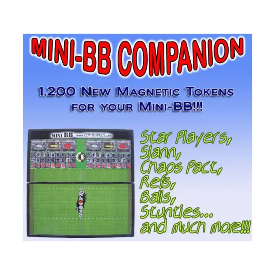 

Mini-BB Companion с новыми жетонами, Fantasy Football Miniatures - Accessories (28mm)