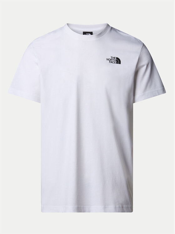 

Футболка обычного кроя Vertical NF0A89FP The North Face, белый