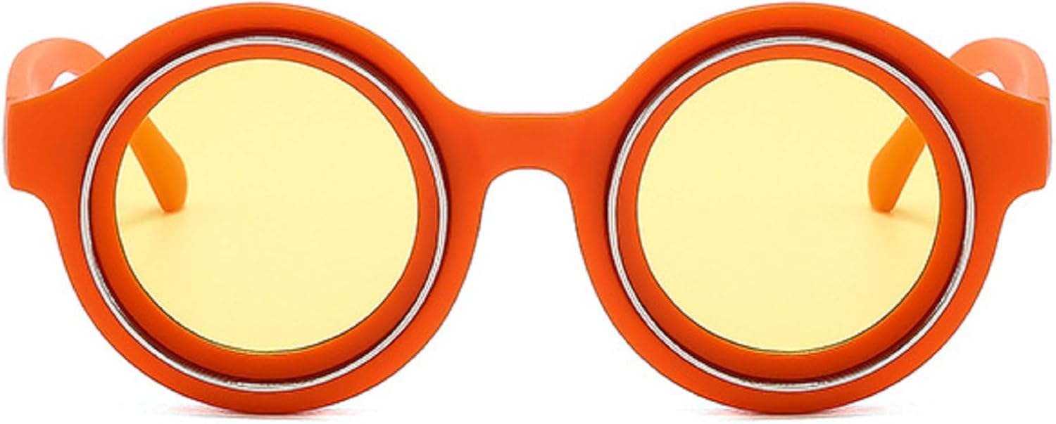 

Мужские солнцезащитные очки в стиле панк с круглой оправой, маленькая оправа, роскошные солнцезащитные очки в стиле панк 2024 года, винтажные очки для мужчин, защита от ультрафиолета UV400 N45 mincl, C9