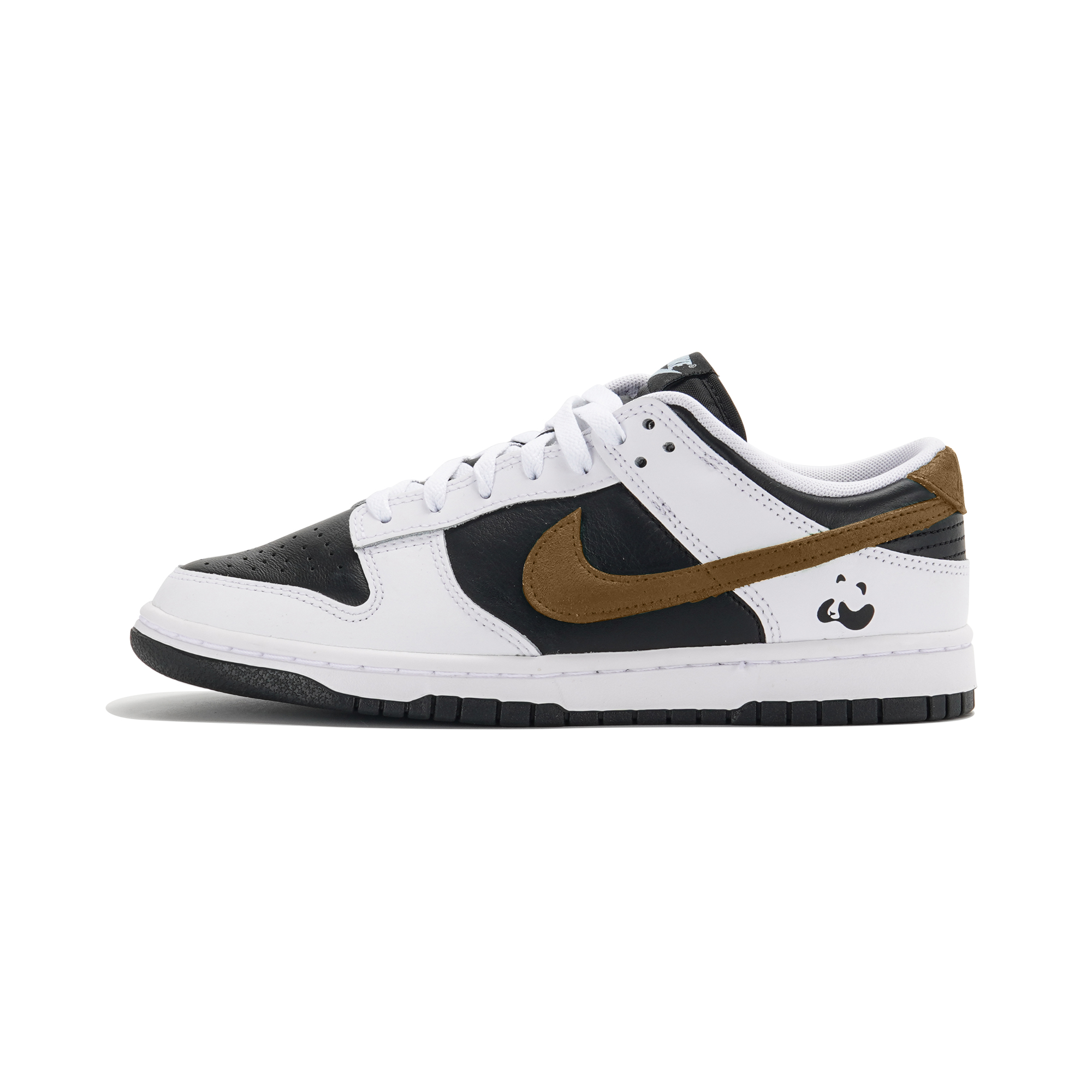 

Nike Кроссовки для скейтбординга Dunk Low REeverse Panda 2.0 с противоскользящим покрытием, мужские, черно-коричневые