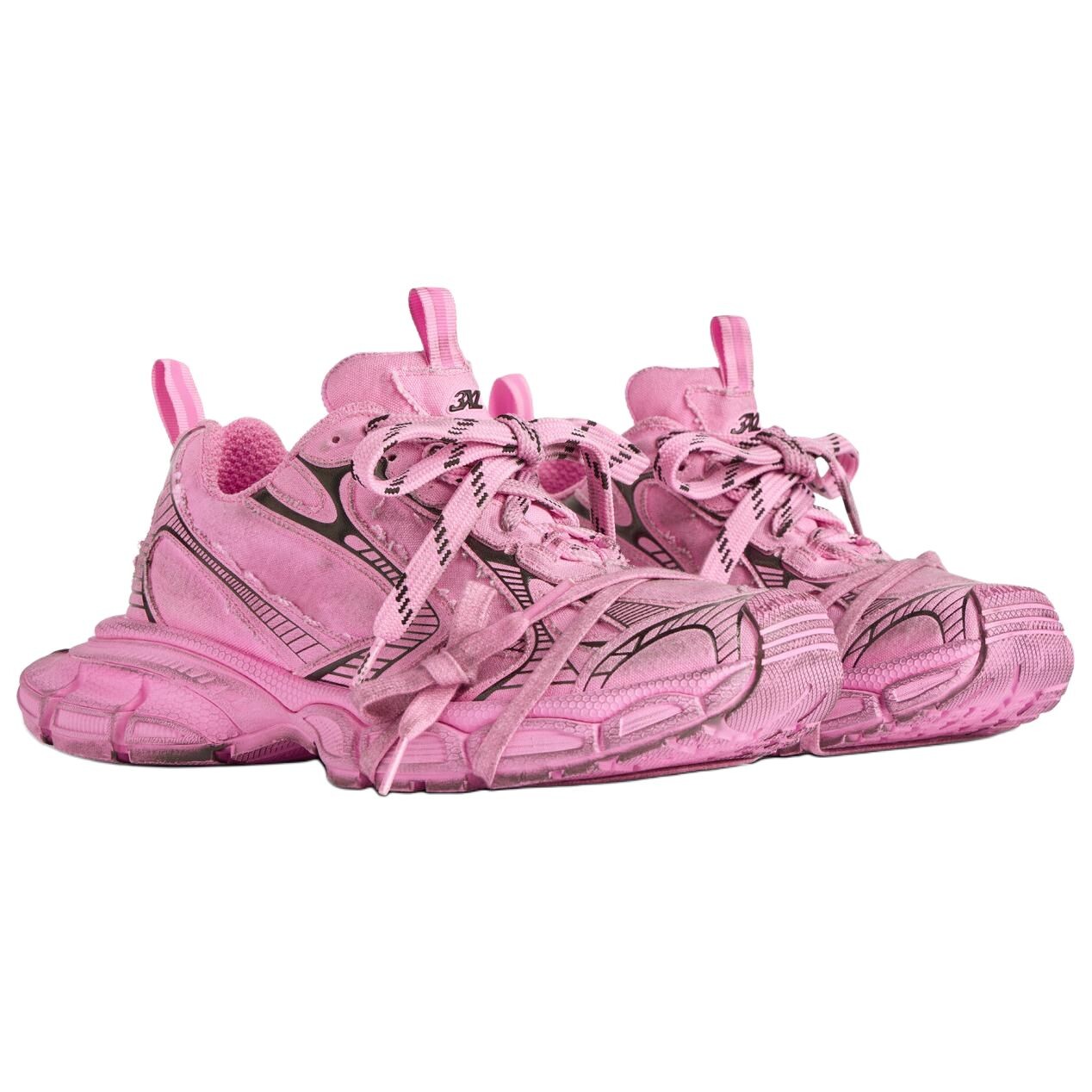 Кроссовки женские Balenciaga 3XL Chunky Sneakers, розовый — фото 3