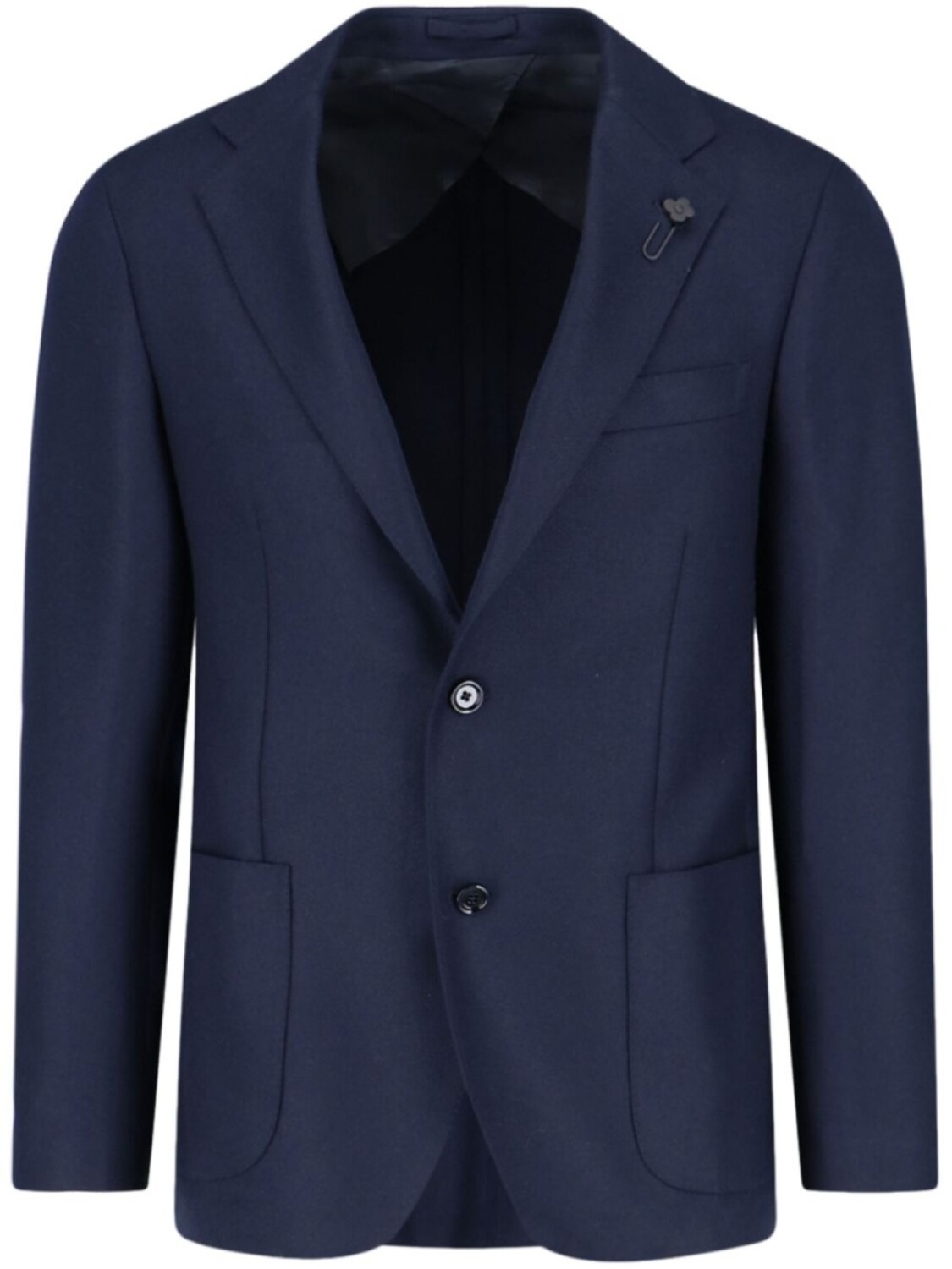 

Однобортный блейзер Lardini, синий