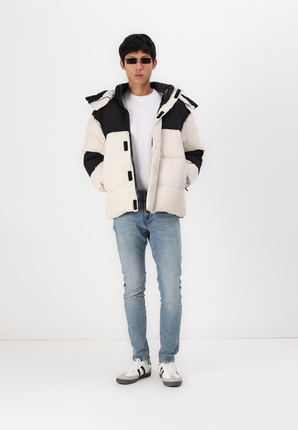 

Зимняя куртка JCOURBAN PUFFER Jack & Jones, молочный