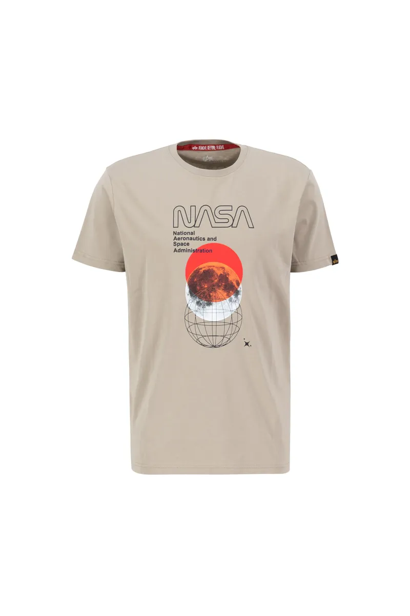 

Футболка Alpha Industries " Alpha Industries Мужчины - Футболки NASA Orbit T", цвет Vintage Sand