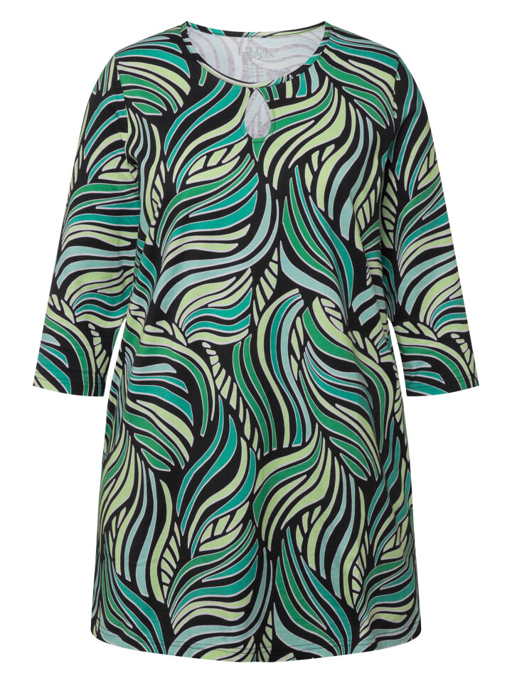 

Футболка Ulla Popken Longshirt, цвет türkisgrün