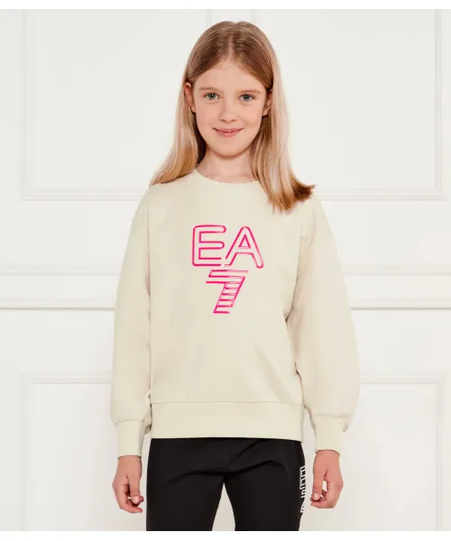 

Толстовка Regular fit Ea7, бежевый