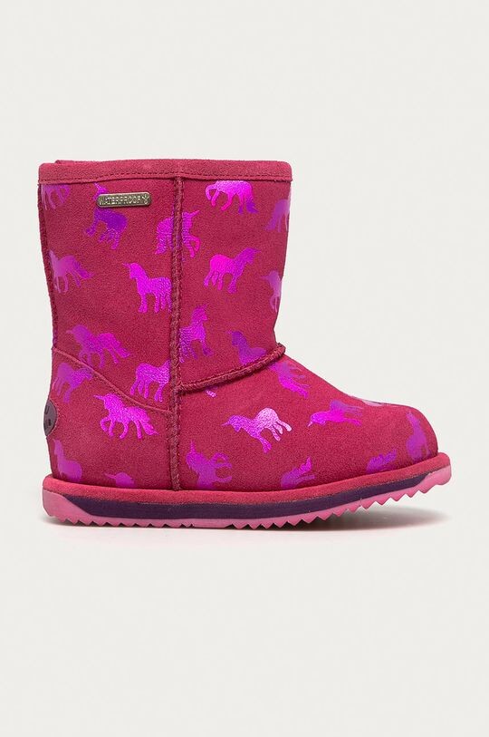 

Детские зимние ботинки Rainbow Unicorn Brumby Emu Australia, розовый