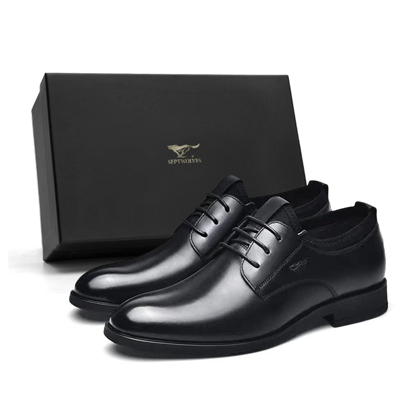 

Мужские классические туфли SEPTWOLVES черные