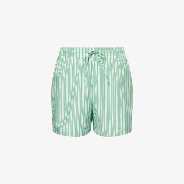 

Хлопковые шорты в полоску Lounge Underwear, зеленый