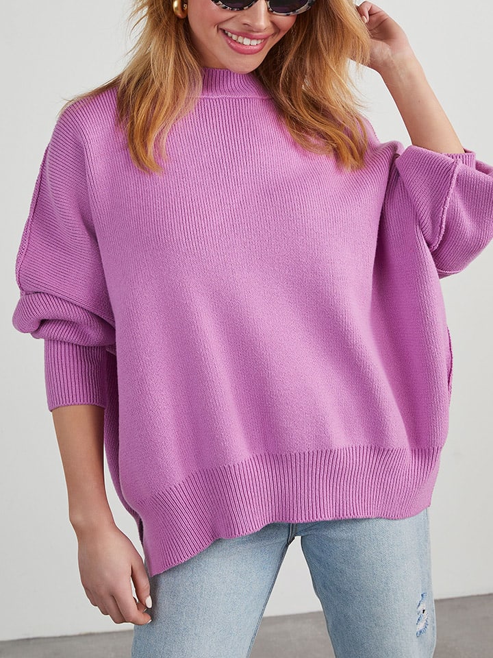 

Milan Kiss Фиолетовый свитер