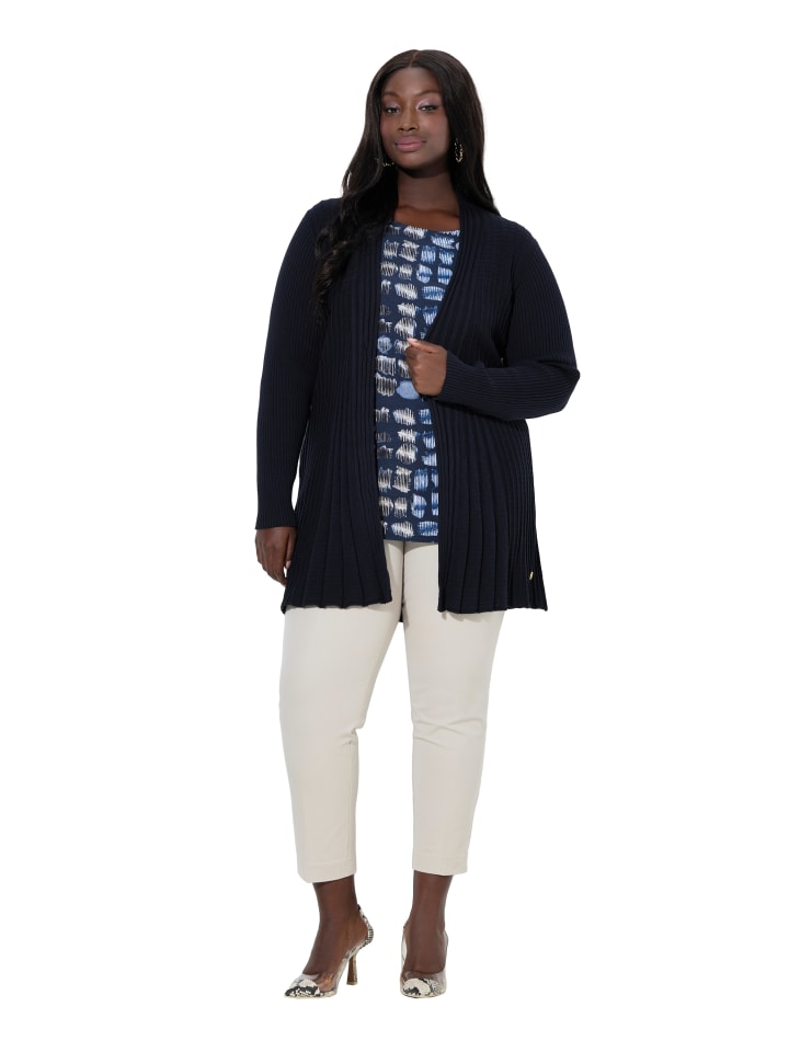 

Ulla Popken Темно-синий кардиган