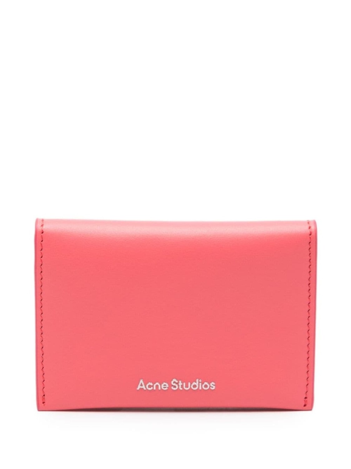 

Картхолдер с логотипом Acne Studios, розовый