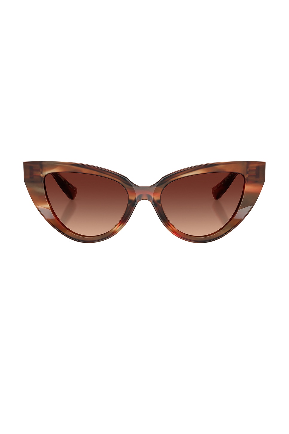 

Солнцезащитные очки "кошачий глаз" Dolce & Gabbana, striped brown