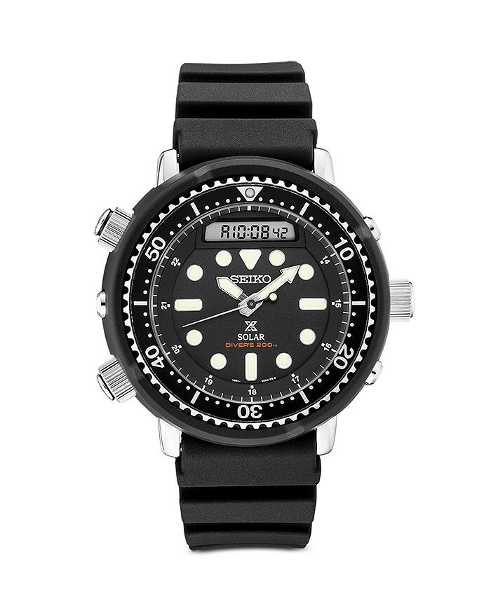 

Часы Seiko Watch Prospex Solar Hybrid Diver, 47,8 мм
