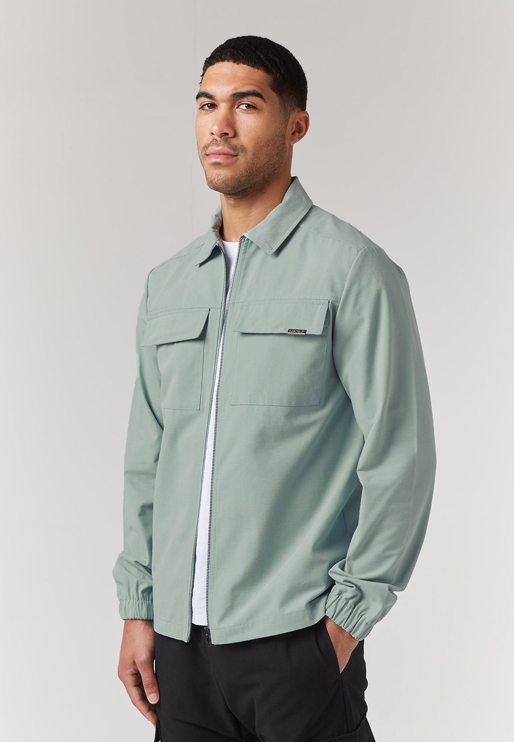 

Легкая куртка SMART UTILITY OVERSHIRT CLOSURE London, светло-зеленый