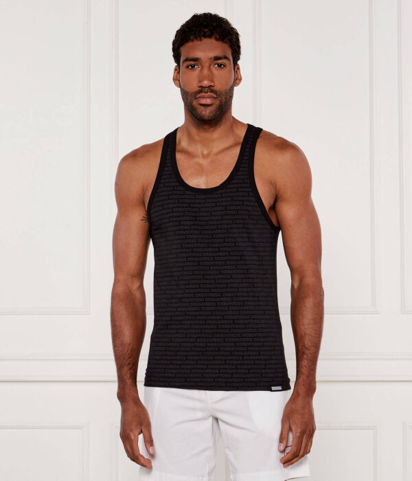 

Майка Regular fit Dsquared2, черный