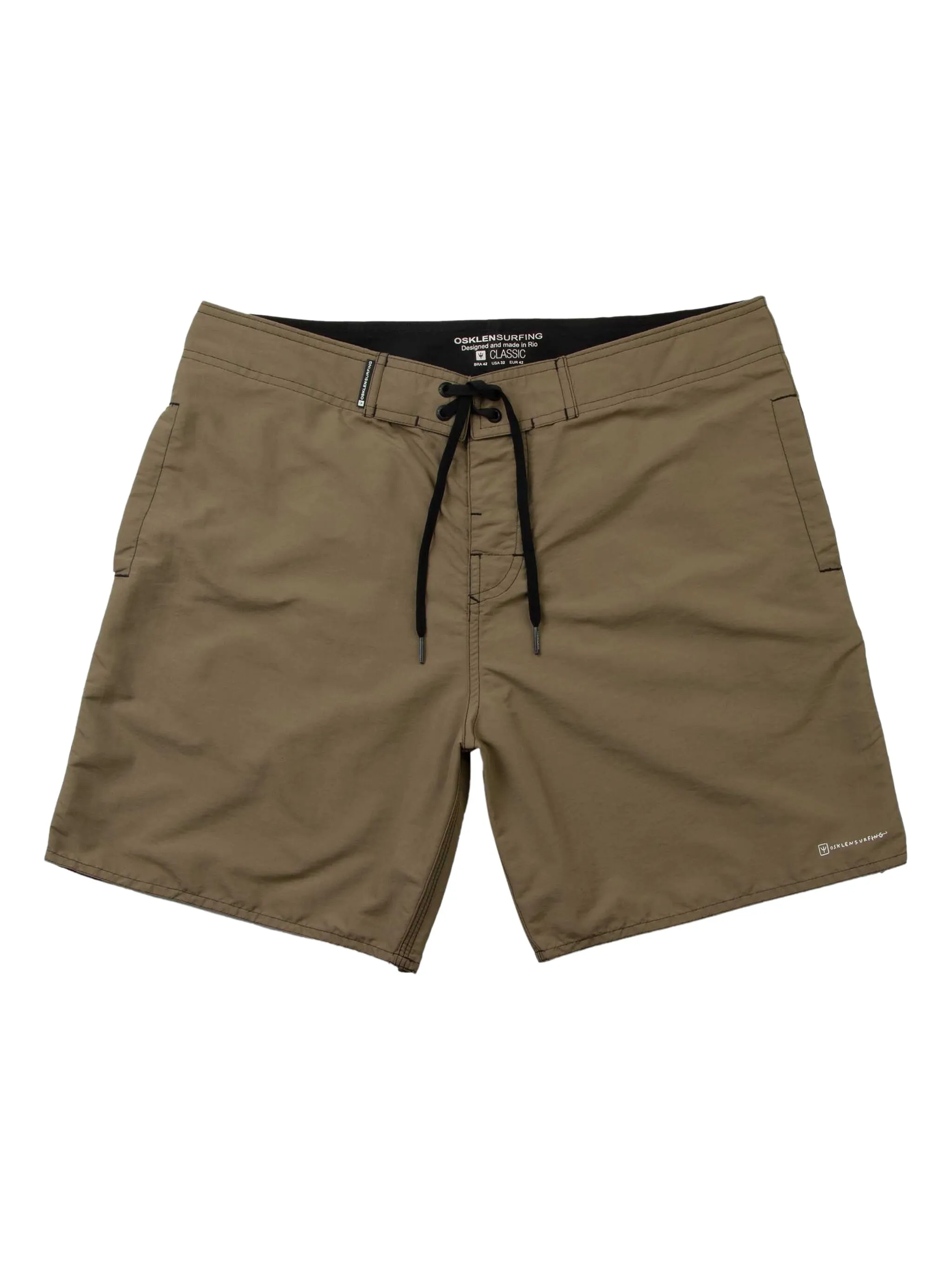 

Шорты с логотипом Osklen, коричневый